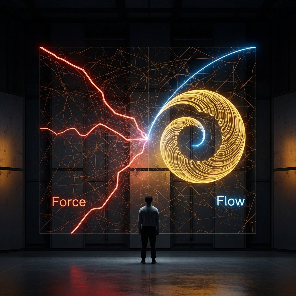 Flow kontra siła: rozpoznaj, czy działasz z lęku - Social Visual