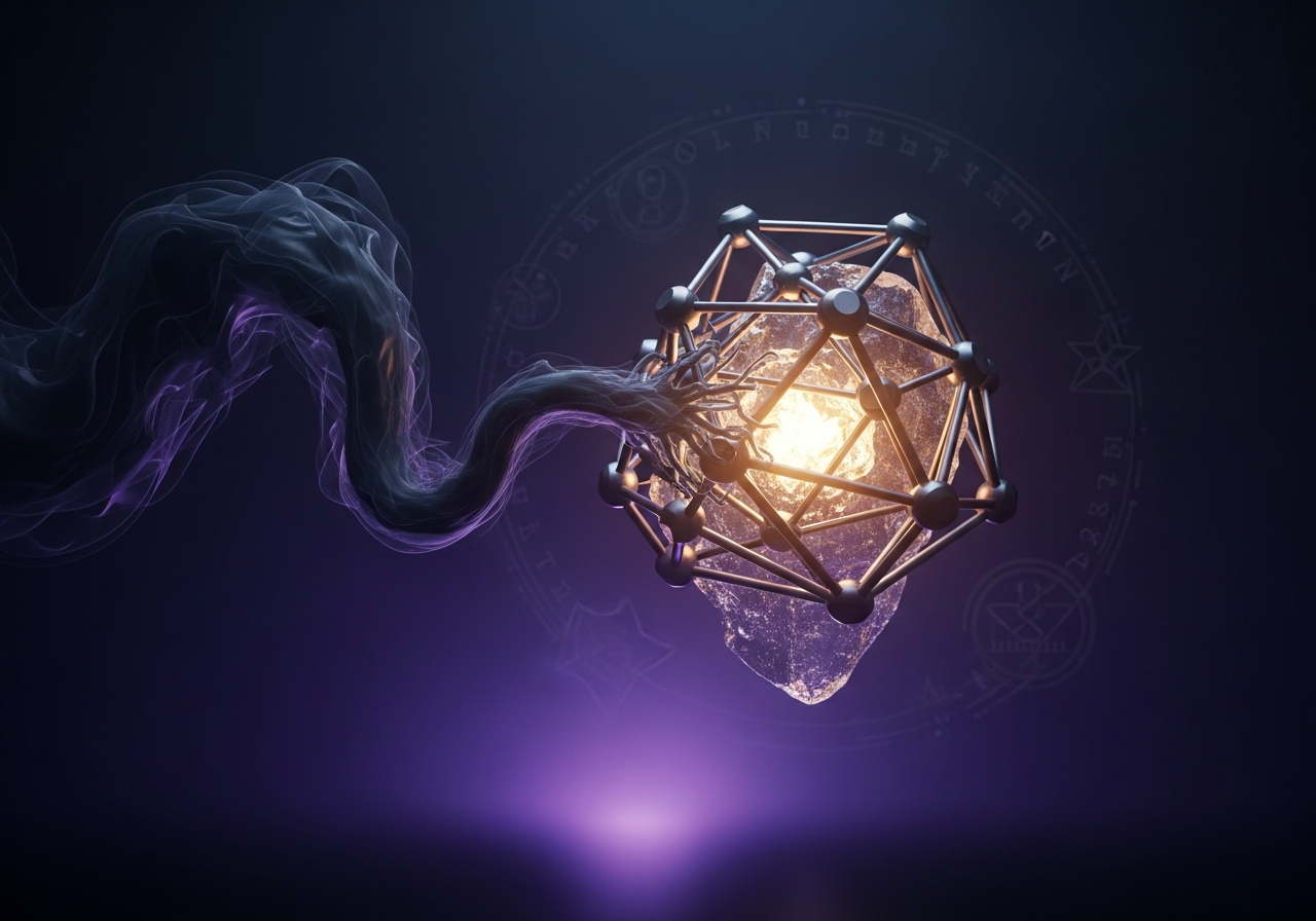 Abstrakcyjna wizualizacja wycieku energii z organizacji, który powodują niewidzialni akcjonariusze i nieuświadomione obciążenia rodowe.