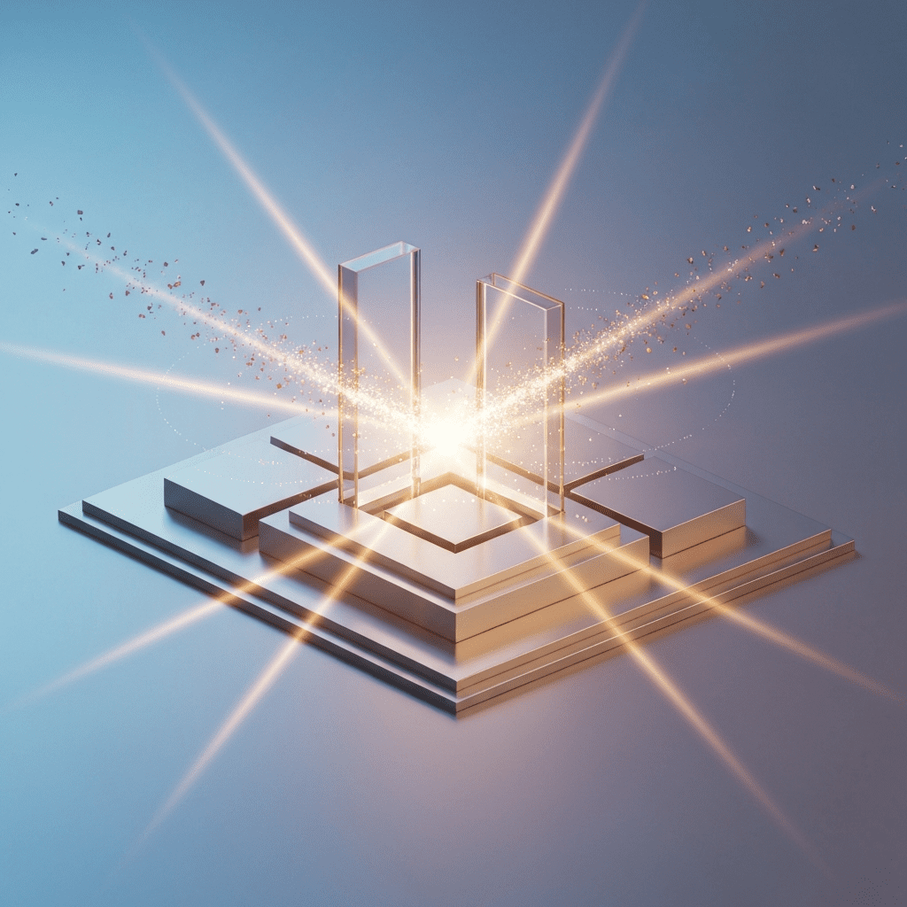 Wykres zasobów i energii, który powoli spada, symbolizując ukrytą erozję projektu.