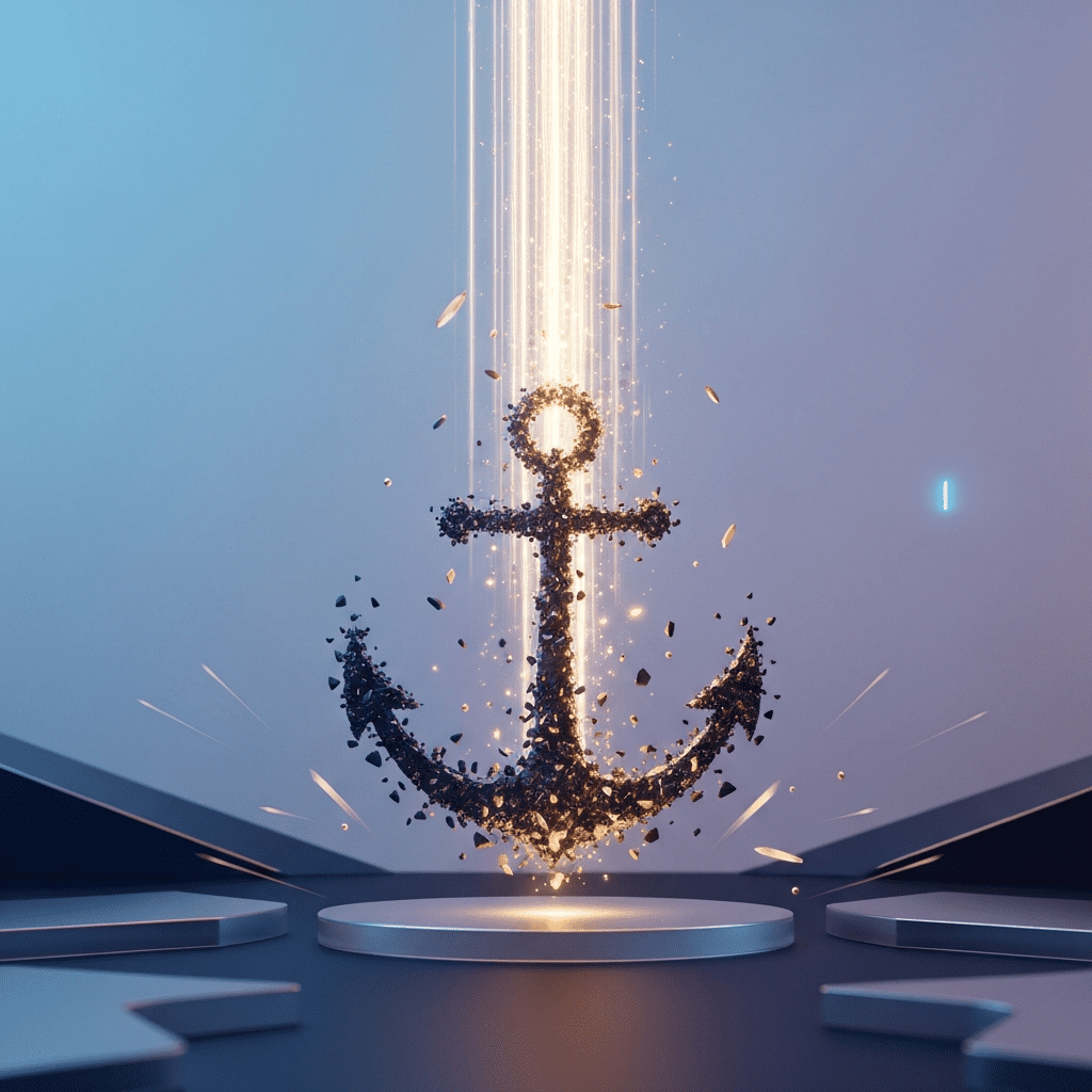 Obraz mózgu z podświetloną amygdalą, reagującą na potencjalne zmiany biznesowe.