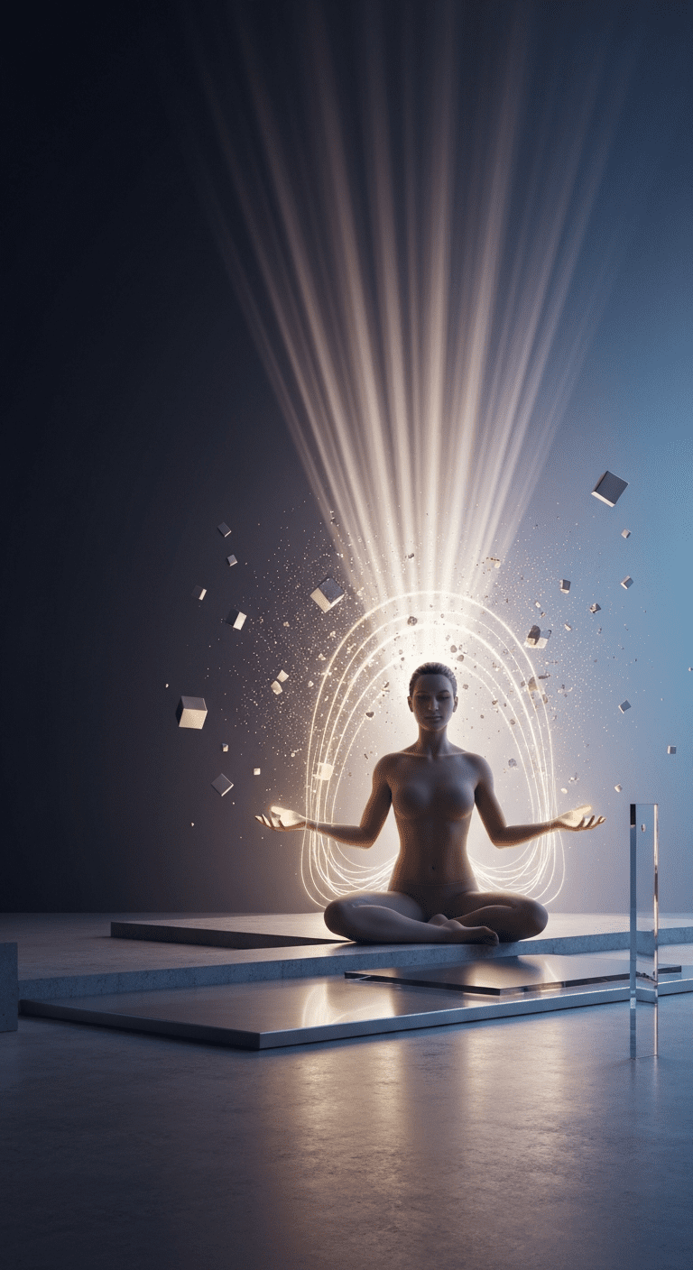 Wewnętrzny konflikt między autentyczną wizją a pierwotnym instynktem przetrwania w grupie.