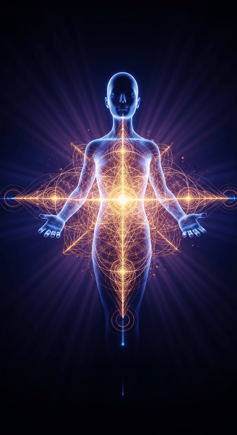 Uśmiechnięta osoba odzyskująca spokój i wewnętrzną klarowność dzięki pracy z systemem nerwowym, osiągając lepszą regulację nerwu błędnego.